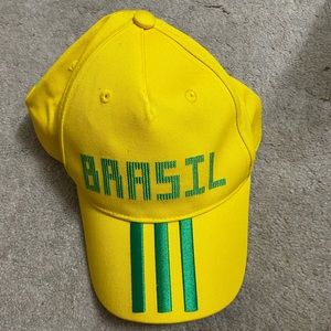Adidas Brasil baseball hat one size fits most